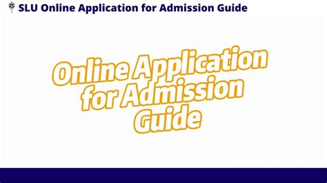 slu entrance exam|SLU Online Application.